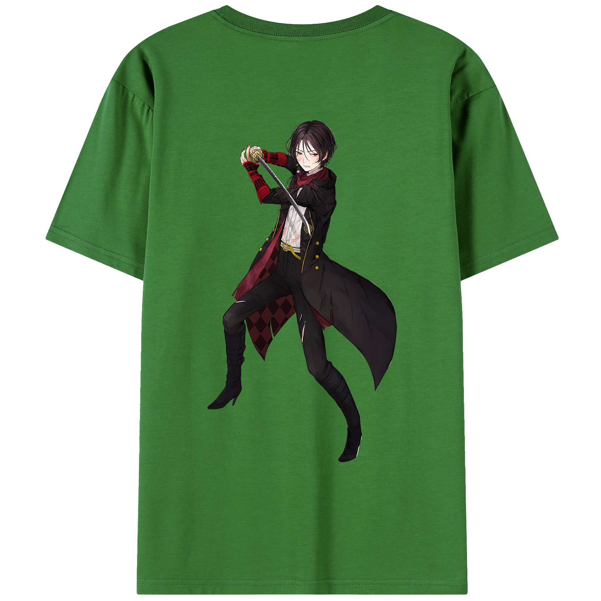 （画像用） 刀剣乱舞 Touken Ranbu レディース半袖Tシャツ(バックプリント)